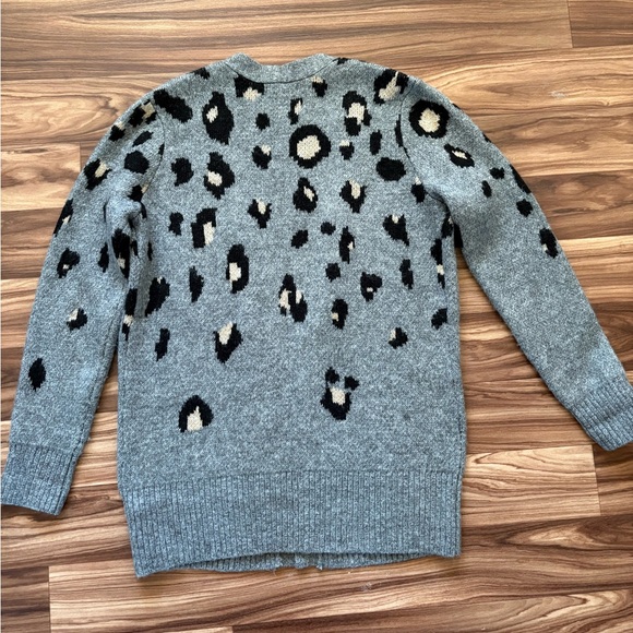 Leopard Cardigan Sweater - Picture 2 of 2
